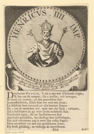 Portrait of Henry IV, German Emperor