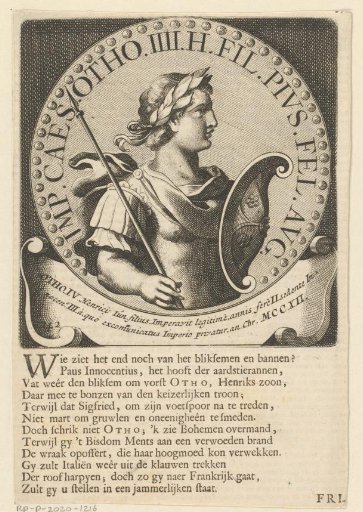 Portrait of Otto IV, Holy Roman Emperor