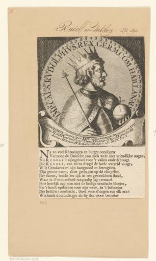 Portrait of Rudolf I of Habsburg