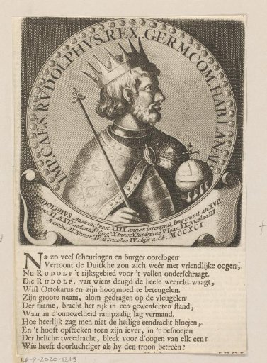 Portrait of Rudolf I of Habsburg