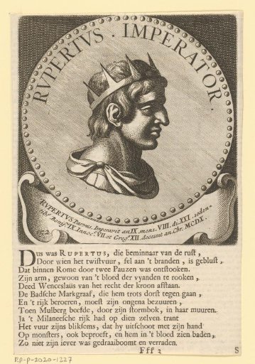 Portrait of Rupert, King of Germany