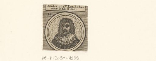 Portrait of Frederick V, Elector Palatine, King of Bohemia