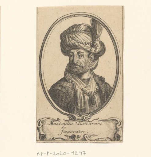 Portrait of Sultan Mustafa I