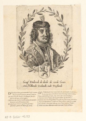 Portrait of Dirk III, Count of Holland
