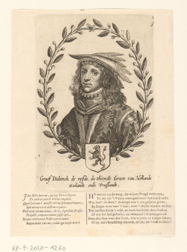 Portrait of Dirk V, Count of Holland