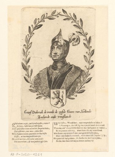 Portrait of Dirk IV, Count of Holland