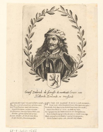 Portrait of Dirk VII, Count of Holland
