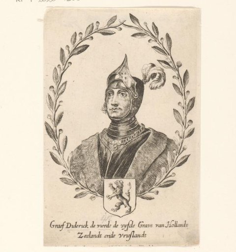 Portrait of Dirk IV, Count of Holland