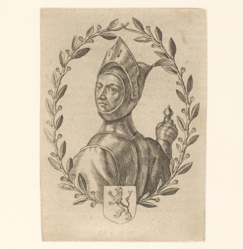 Portrait of William VI of Hainaut, Holland and Zeeland