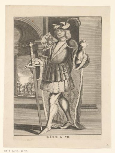 Portrait of Dirk VII, Count of Holland