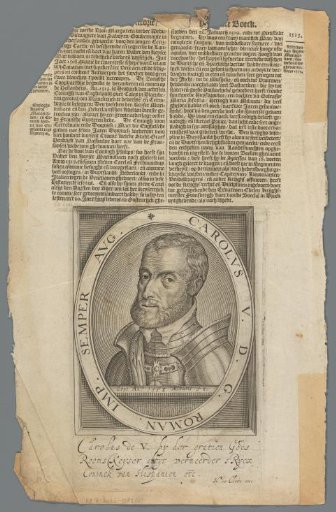 Portrait of Emperor Charles V