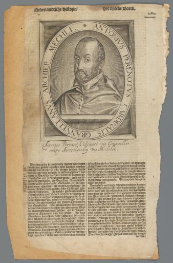 Portrait of Antoine Perrenot de Granvelle