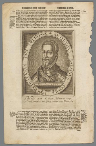 Portrait of Anthonis van Lalaing, Count of Hoogstraten