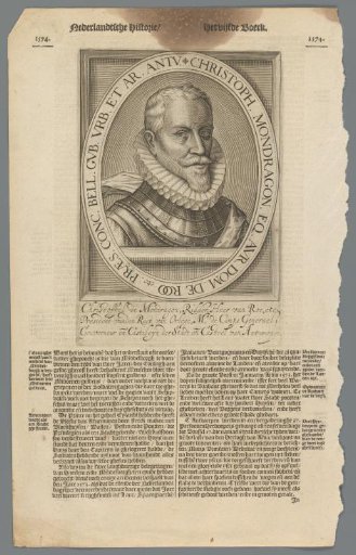 Portrait of Cristóbal de Mondragón y Otalora