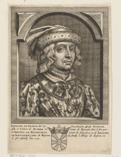 Portrait of Baldwin VI, Count of Flanders