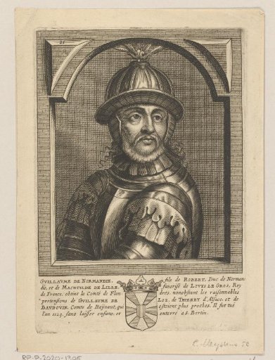 Portrait of William Clito, Count of Flanders