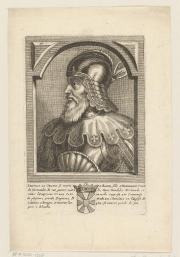 Portrait of Arnulf I, Count of Flanders