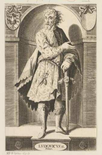 Portrait of Louis II of Bavaria