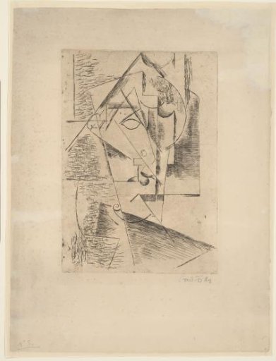 Head of a woman