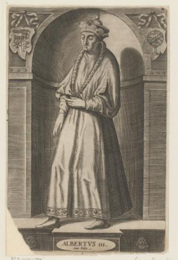 Portrait of Albert III, Duke of Austria