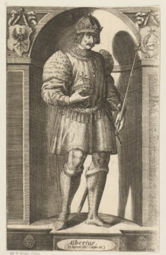 Portrait of Albert II of Habsburg, King of the Romans