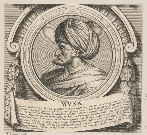 Portrait of Musa Çelebi