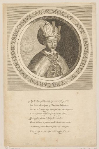Portrait of Murat IV, Sultan of the Ottoman Empire