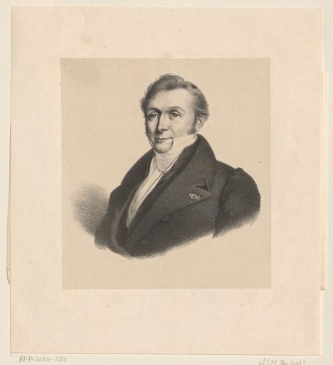Portrait of Hendrik Johan Caan van Hoekbrug