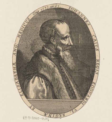 Portrait of Johannes Caius