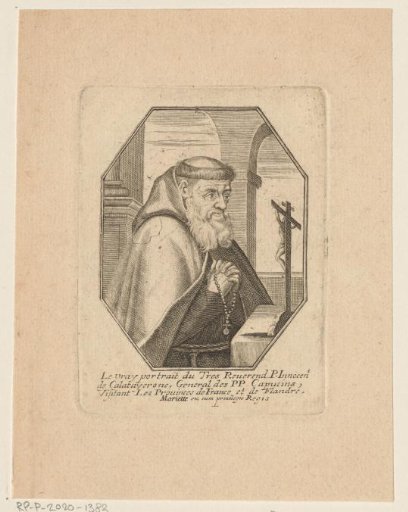 Portrait of Innocentius de Calataverone, General of the Capuchins