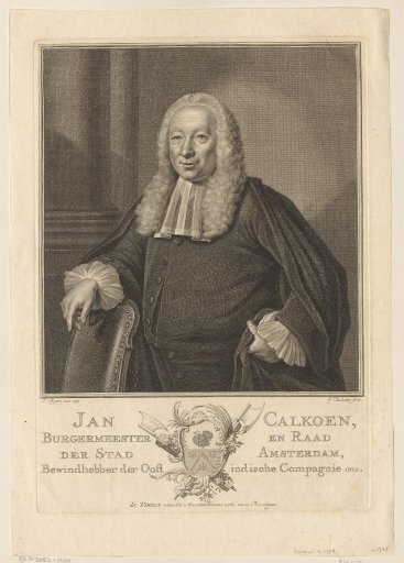 Portrait of Jan Calkoen