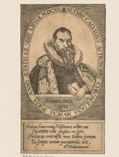 Portrait of Sethus Calvisius