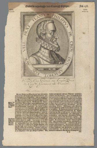 Portrait of Philip II of Croÿ, Duke of Aarschot