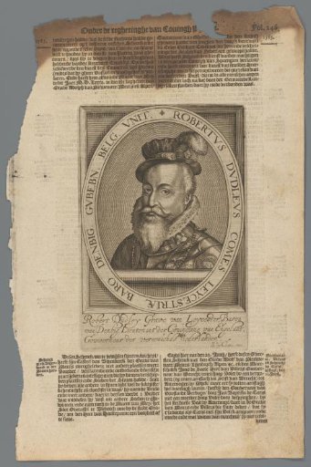 Portrait of Robert Dudley, 1st Earl of Leicester