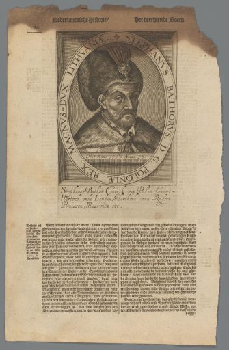Portrait of Stephen Báthory