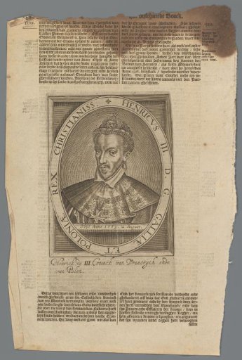 Portrait of Henry III, King of France