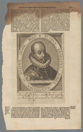 Portrait of Peter Ernst I, Count of Mansfeld