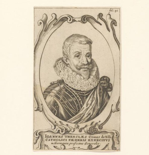 Portrait of Johan 't Serclaes, Count of Tilly