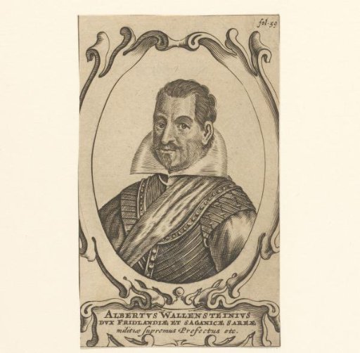 Portrait of Albrecht von Wallenstein, Duke of Friedland