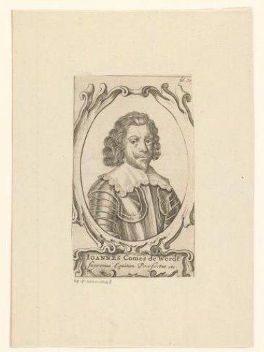 Portrait of Jan Count of Werth