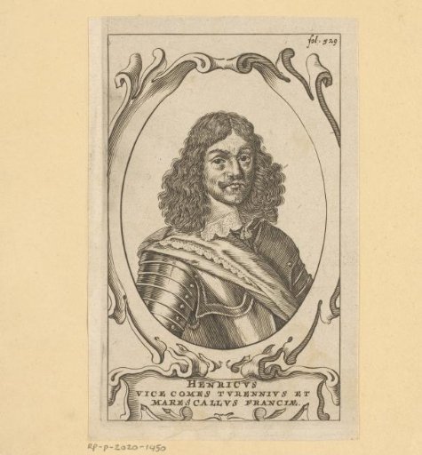 Portrait of Henri de La Tour d'Auvergne