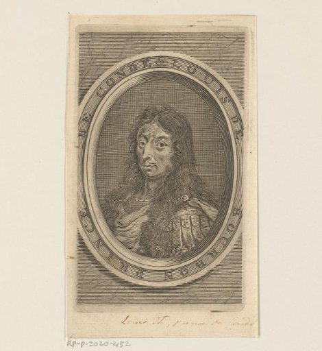 Portrait of Lodewijk II de Bourbon-Condé, Duke of Enghien