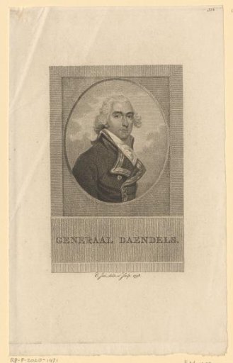 Portrait of Herman Willem Daendels
