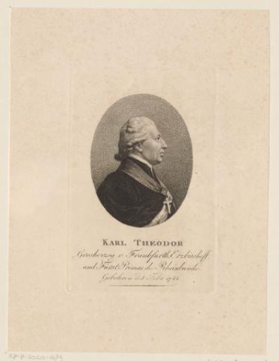 Portrait of Carl Theodor Anton Maria von Dalberg