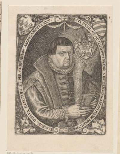 Portrait of Wolfgang von Dalberg, Archbishop and Elector of Mainz