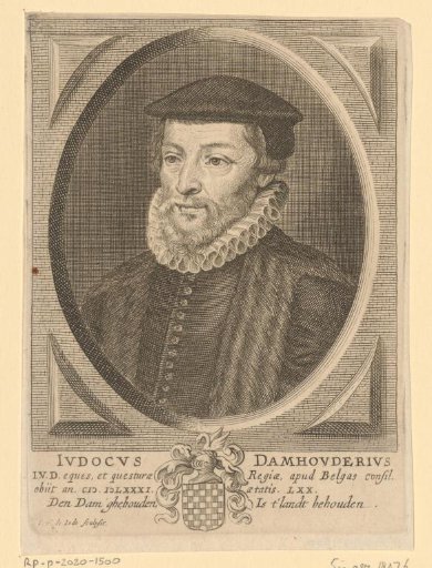 Portrait of Joos de Damhouder
