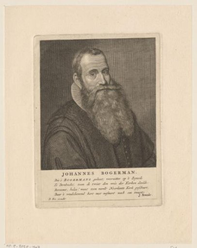 Portrait of Johannes Bogerman
