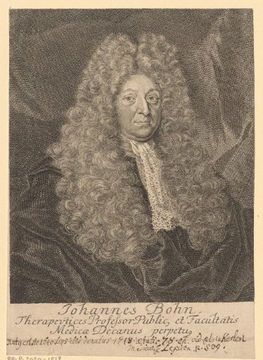 Portrait of Johannes Bohn