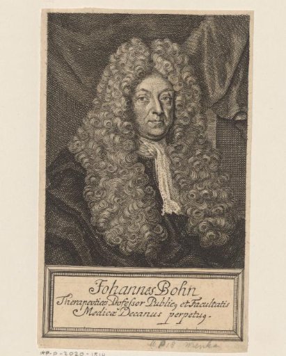 Portrait of Johannes Bohn