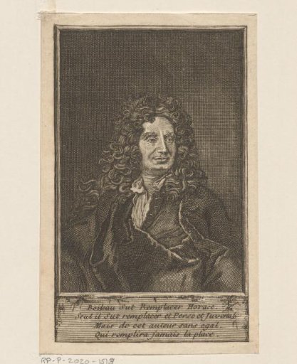 Portrait of Nicolas Boileau